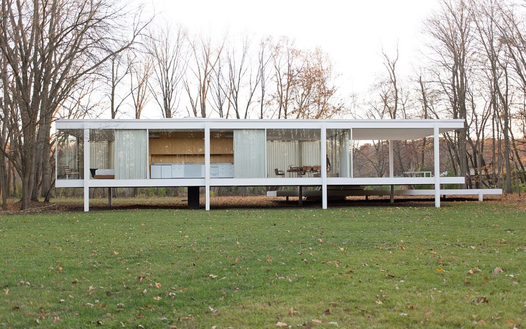 Arquitectura minimalista: la Casa Farnsworth de Mies van der Rohe